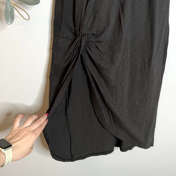 Z Supply Knotted Black Maxi Skirt - Picture 2 of 6